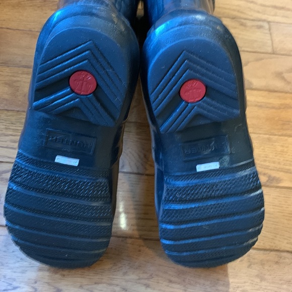 Hunter Original Tall Glossy Navy Rain Boot - Picture 12 of 12